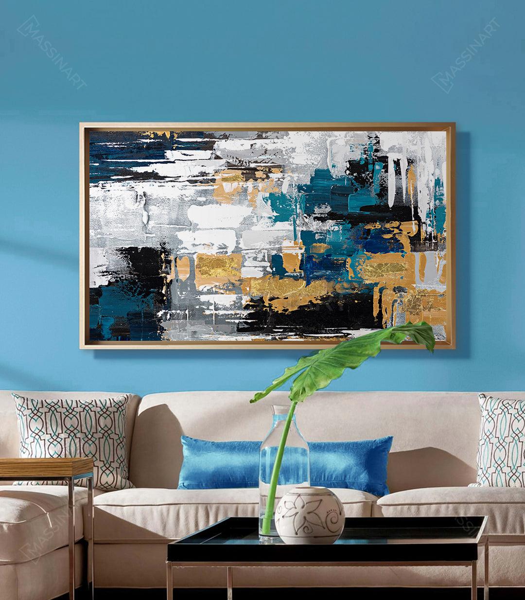 Tableau décoratif Freedom - Encadrement américain - Massinart.ma  décoration murale au Maroc